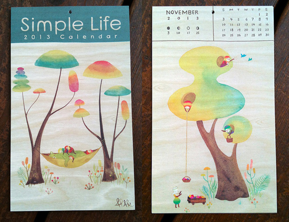 Simple Life 2013 Calendar!